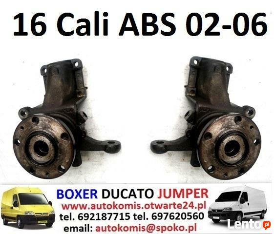 Zwrotnica piasta przód ABS 16 cali DUCATO BOXER JUMPER 02-06