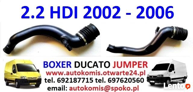 RURA DOLOTOWA DOLOT TURBINY Citroen Jumper Peugeot Boxer 2.2