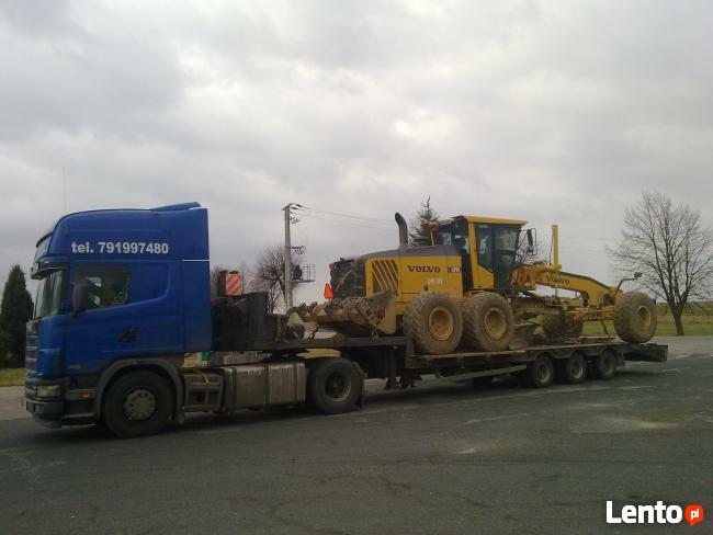 TRANSPORT PONADGABARYTOWY NISKOPODWOZIOWY PONAD NORMATYWNY G