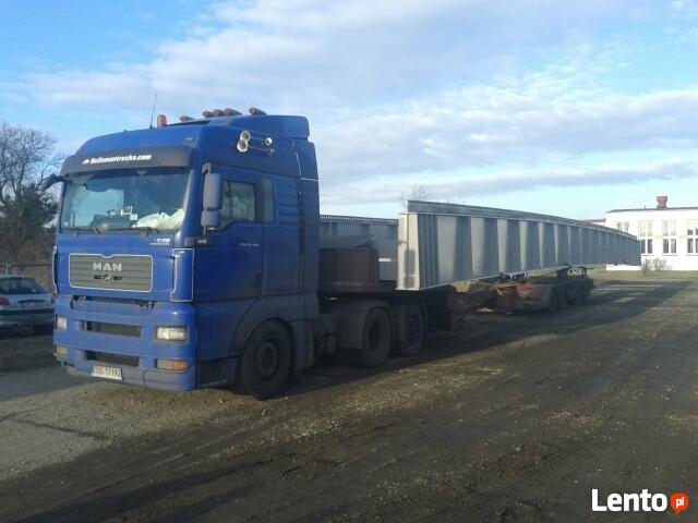 TRANSPORT PONADGABARYTOWY NISKOPODWOZIOWY PONAD NORMATYWNY G