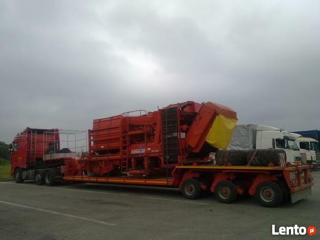 TRANSPORT PONADGABARYTOWY NISKOPODWOZIOWY PONAD NORMATYWNY G