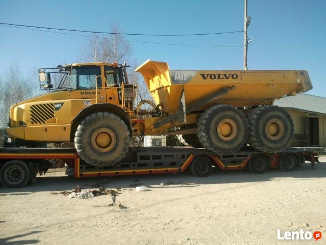 TRANSPORT PONADGABARYTOWY NISKOPODWOZIOWY KOMBAJNÓW KOPAREK