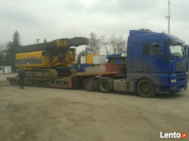 TRANSPORT PONADGABARYTOWY NISKOPODWOZIOWY PONAD NORMATYWNY G