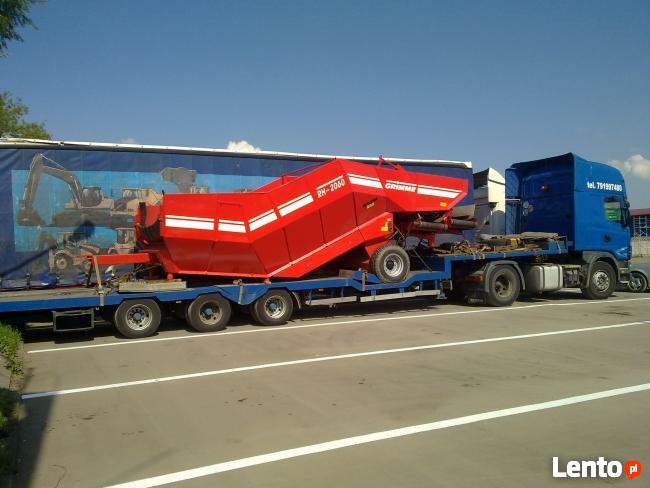 TRANSPORT PONADGABARYTOWY NISKOPODWOZIOWY PONAD NORMATYWNY G