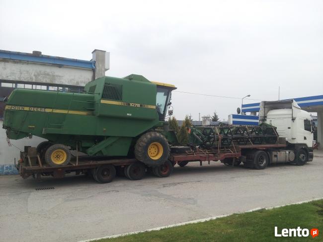 TRANSPORT PONADGABARYTOWY NISKOPODWOZIOWY KOMBAJNÓW KOPAREK