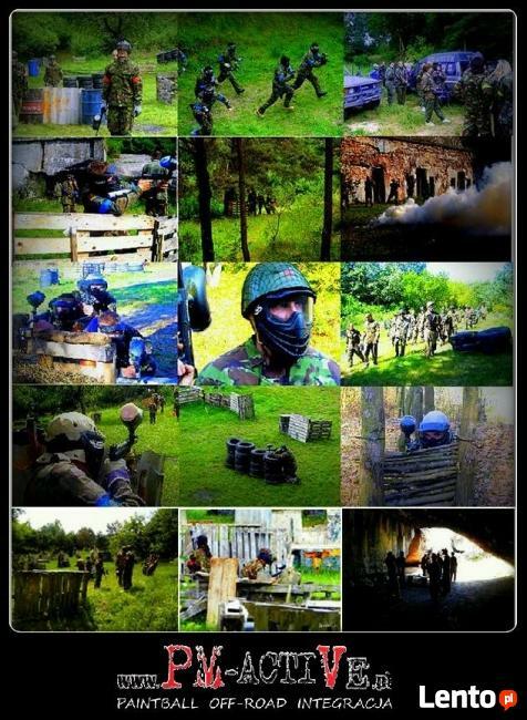 Wieczór kawalerski Warszawa paintball off-road Pm-Active