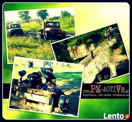 Wieczór kawalerski Warszawa paintball off-road Pm-Active