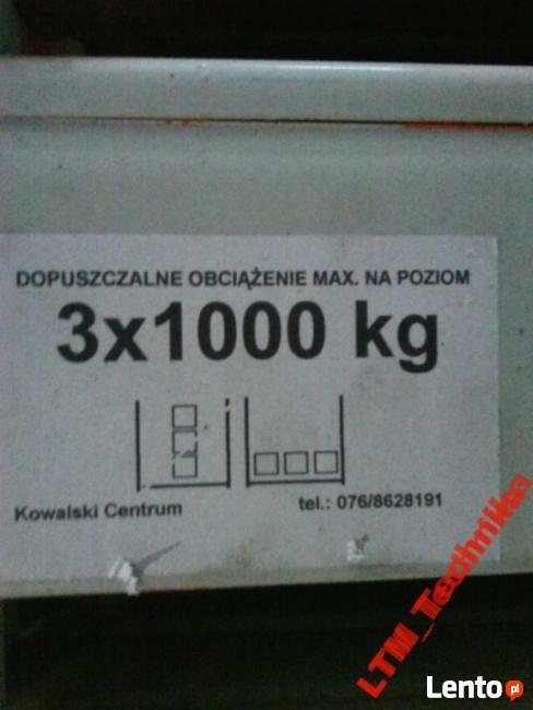 Regały paletowe, PROMAN 1000 KG PALETA 96 palet