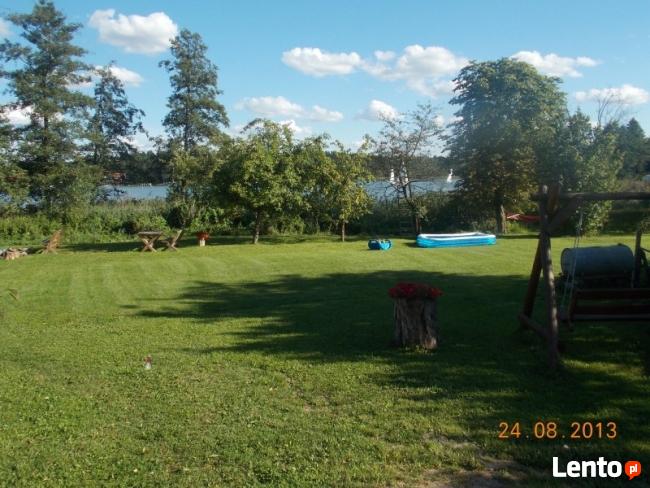 Domek całoroczny własną linią brzegową.Bogaczewo, Giżycko.