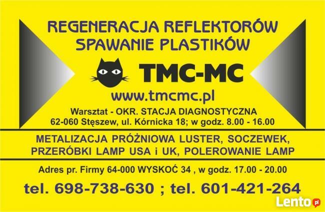 REGENERACJA REFLEKTORÓW- METALIZACJA SOCZEWEk - PRZERÓBKI UK