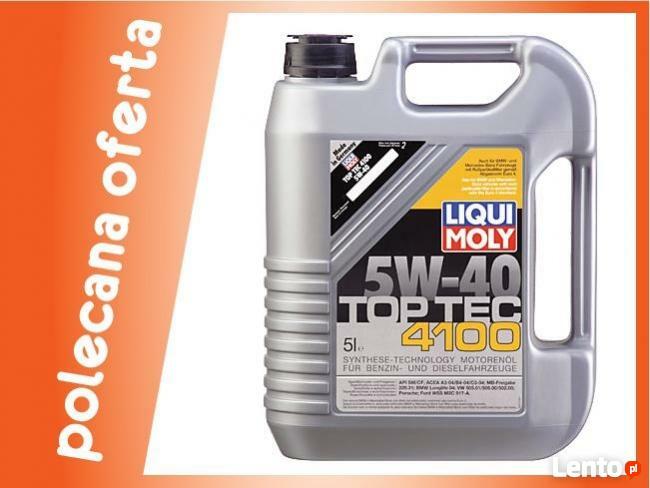 LIQUI MOLY TOP TEC 4100 5W-40 5L 9511 KATOWICE