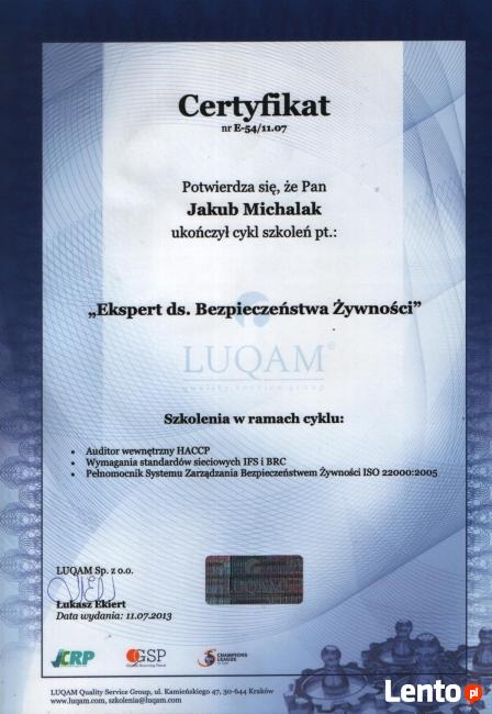 Napiszę HACCP tanio!!!