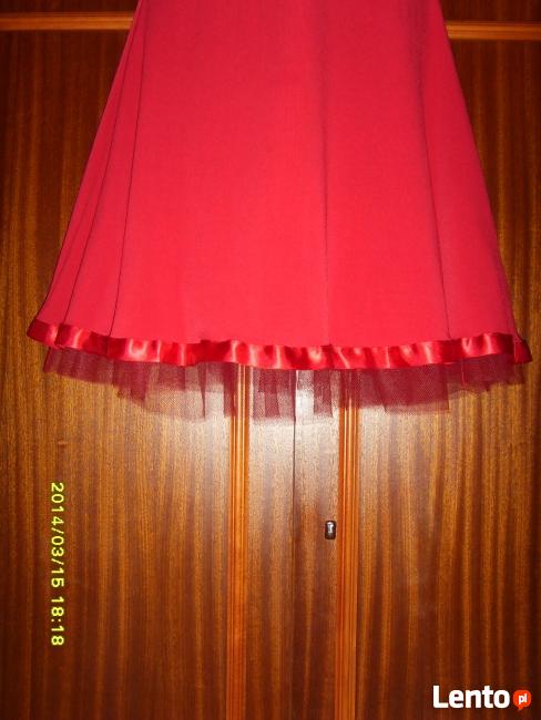 ŚLICZNA CZERWONA SUKIENKA „JESSICA” =WROCŁAW=