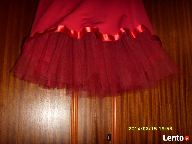 ŚLICZNA CZERWONA SUKIENKA „JESSICA” =WROCŁAW=