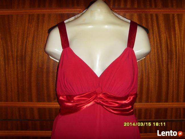 ŚLICZNA CZERWONA SUKIENKA „JESSICA” =WROCŁAW=