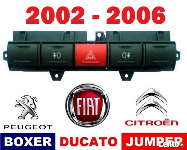 Panel świateł awaryjnych awaryjne FIAT DUCATO BOXER JUMPER