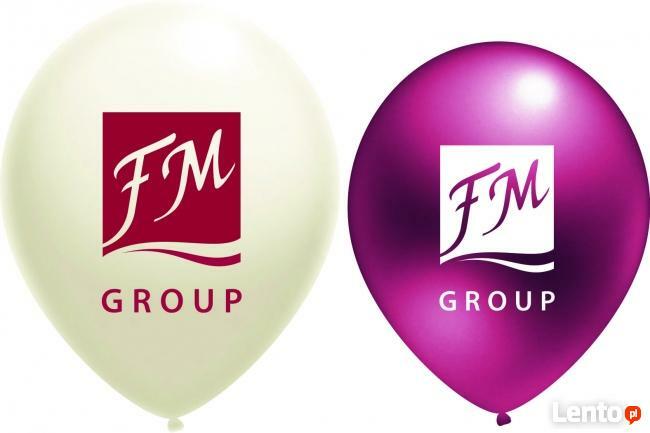 Balony Reklamowe Nadruki na Balonach Napełnianie helem patyk