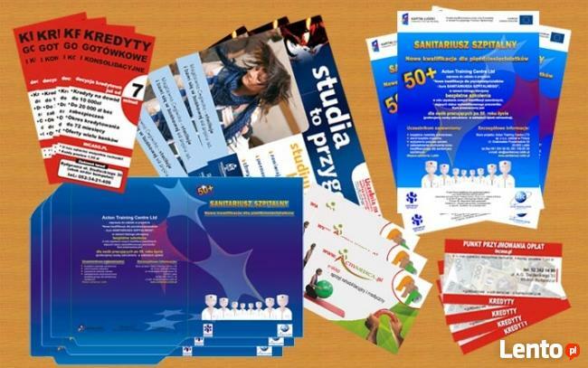 Tanie wydruki - ulotki, wizytówki, teczki ofertowe