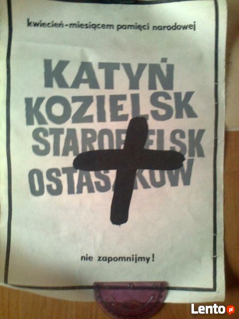 Sprzedam plakaty z okresu wojennego