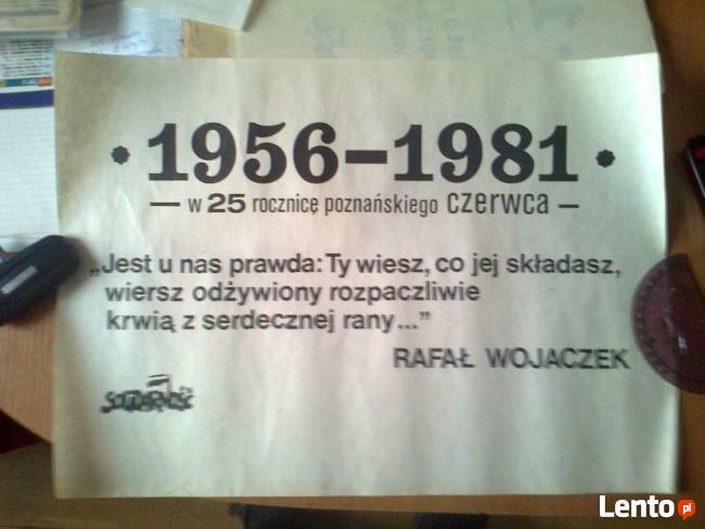 Sprzedam gazetki Solidarność Dolnośląska.