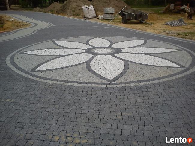 Układanie kostki brukowej