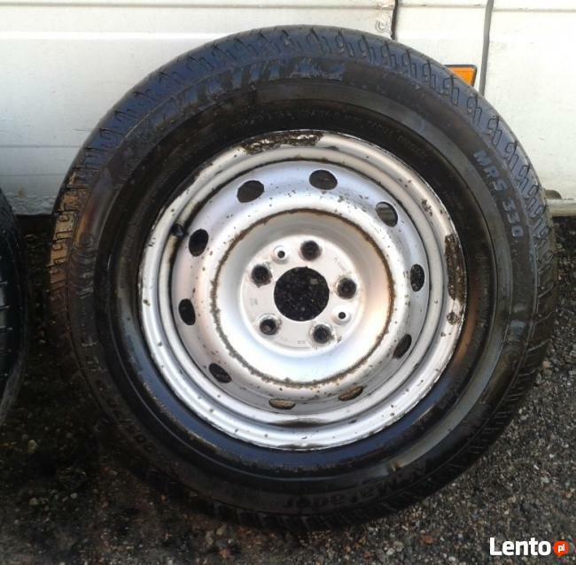 Komplet KÓŁ 4 koła felgi 15 cali opony 205/70 PEUGEOT BOXER