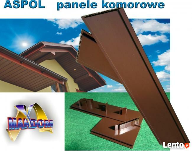 PANELE PVC brązowe