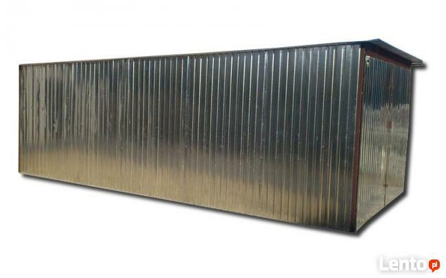 Garaż blaszany 3x5