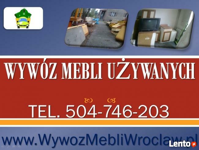 WYWÓZ MEBLI WROCŁAW, tel 504-746-203, Sprzątanie piwnic,