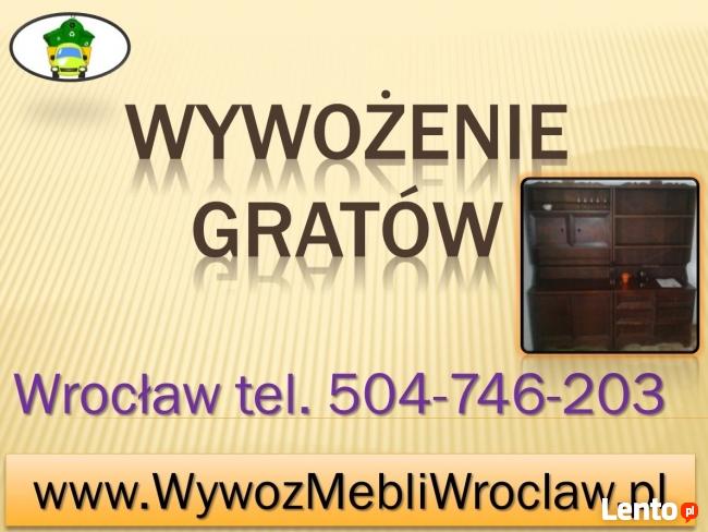 WYWÓZ MEBLI WROCŁAW, tel 504-746-203, Sprzątanie piwnic,
