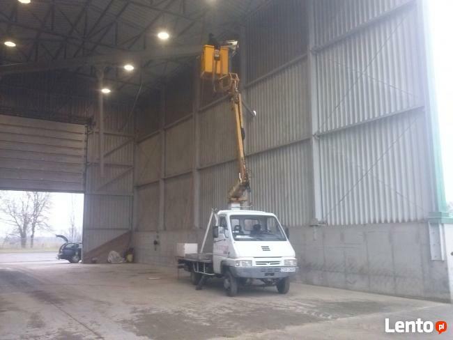 Usługi podnośnikami koszowym 12 m 18 m