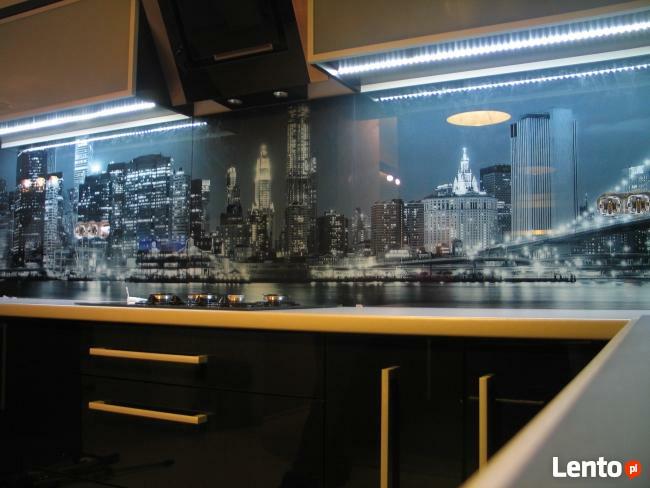 Lustra, lacobel, grafika na szkle