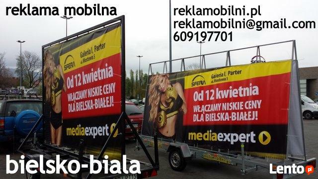 Mobile reklamowe, reklama mobilna Bielsko-Biała