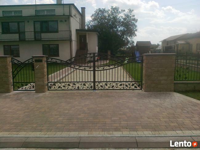 Kute bramy ogrodzenia balustrady barierki