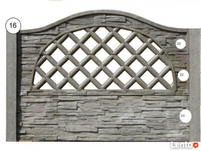 Ogrodzenie betonowe, stalo, siatkowe,panelowe