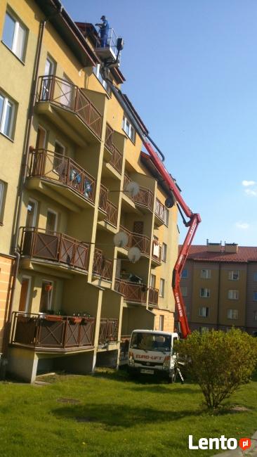 Usługi zwyżką / Podnośnik koszowy 24h