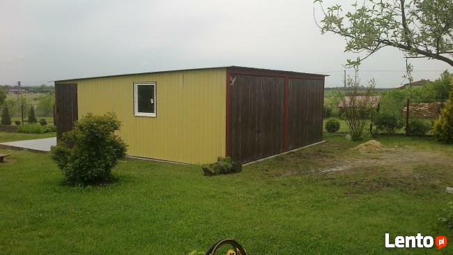 Garaż Blaszany 6x6 Dwuspadowy PRODUCENT PROFIL