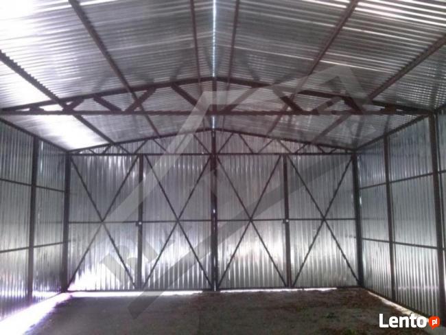Garaż Blaszany 6x6 Dwuspadowy PRODUCENT PROFIL