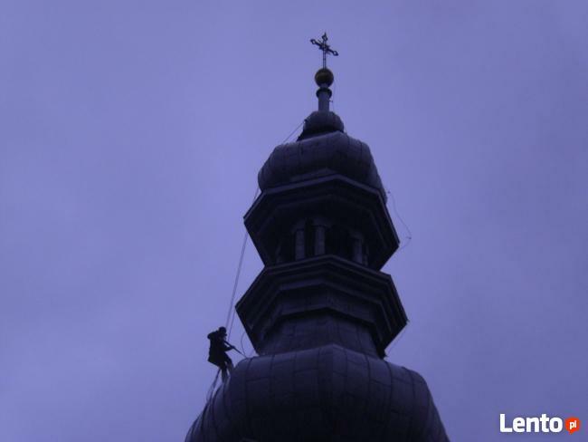 malowanie dachów elewacji i wnętrz