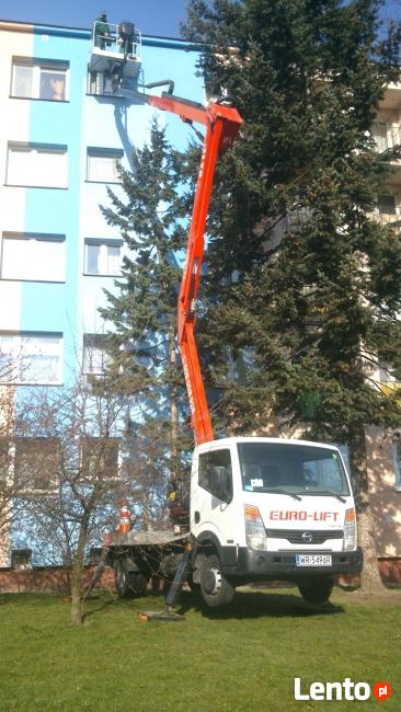 Usługi zwyżką / Podnośnik koszowy 24h