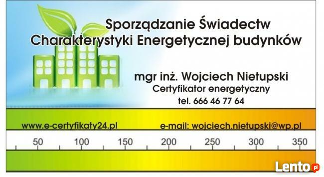 ŚWIADECTWA ENERGETYCZNE - TANIO, SOLIDNIE, SZYBKO