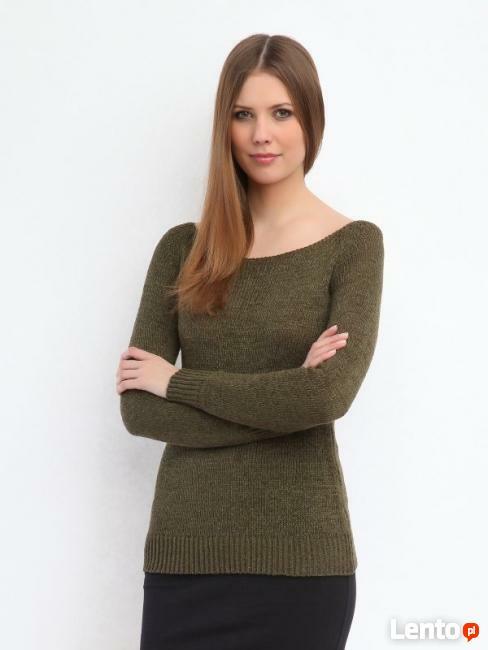 sweter khaki Top Secret