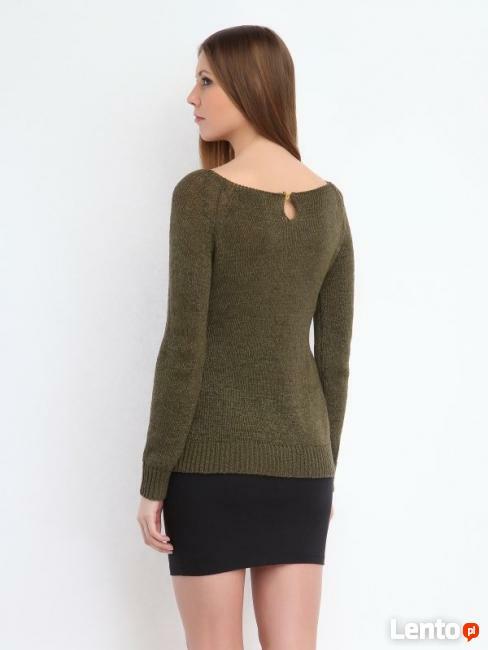 sweter khaki Top Secret