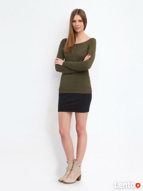 sweter khaki Top Secret