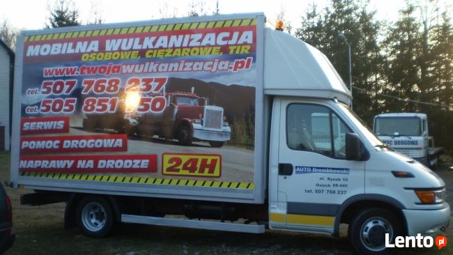 MOBILNA WULKANIZACJA 24H CIĘŻAROWE, TIR 24H S2/A2/S7/S8/S17