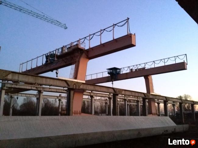 używane suwnice do hali i na zewnątrz