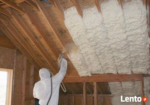 Ocieplenia natryskowe pianką poliuretanową