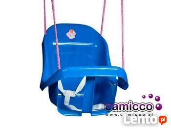 HUŚTAWKA KUBEŁKOWA FOTELIK PASY BEZPIECZEŃSTWA huśtawki