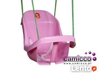 HUŚTAWKA KUBEŁKOWA FOTELIK PASY BEZPIECZEŃSTWA huśtawki