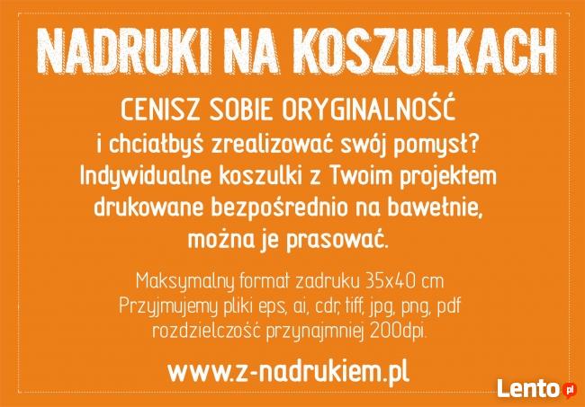Nadruki na koszulkach